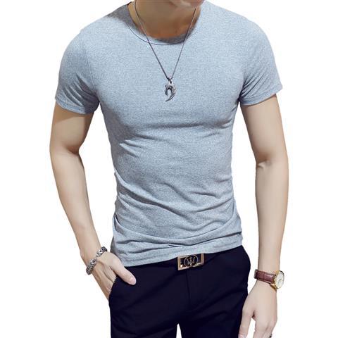Camiseta de manga corta de moda para hombre 2023 nuevo verano estilo coreano suelta marca de moda para estudiantes cuello redondo casual Boys ins top
