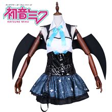 初音未来小浣熊cosplay服装miku服全套联动小恶魔cos服套装女衣服
