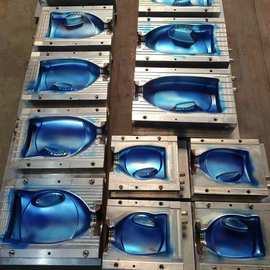 台州厂家生产销售各种PE一次性成型中空吹塑塑模具 中空吹塑机