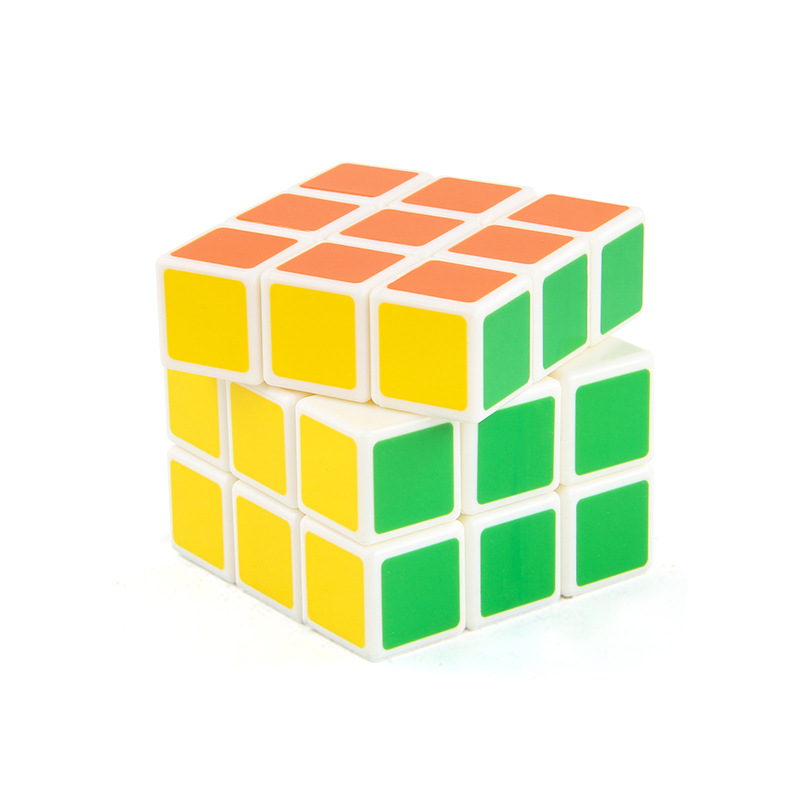 Nueva ciencia y educación educativa con primavera suave competencia de cubo de Rubik de tercer nivel carreras de color sólido de nivel positivo caja de color de cubo de Rubik al por mayor