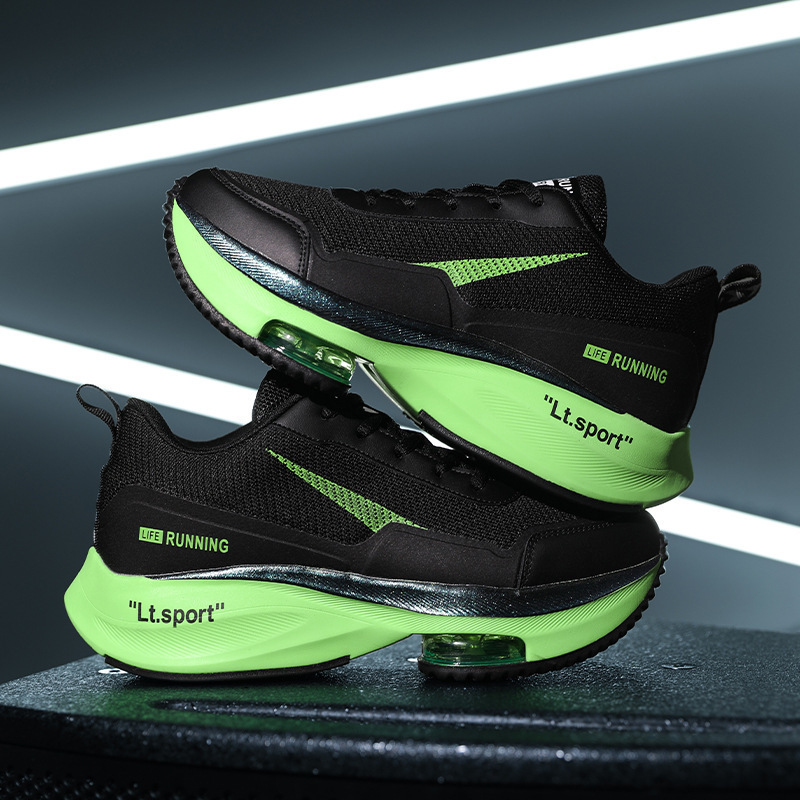 2025 Men's Shoes Marathon Forefoot Air Cushion sneaker Breathable Korean Men's plus size Running Shoes Mens Shoes