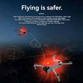 1套 颜色：图片色 材质：ABS 适用大疆MINI 4PRO爆闪灯Avata2/AIR