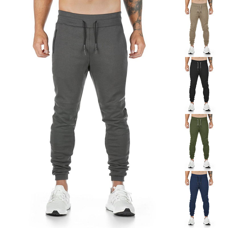 Men's Clothing pants men's new personality versatile autumn men's fitness sports casual pants_voghion.com