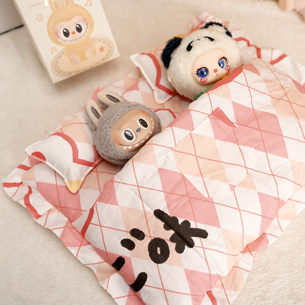 만화 랍면 인형 침구 인형 더블 슬리핑 백