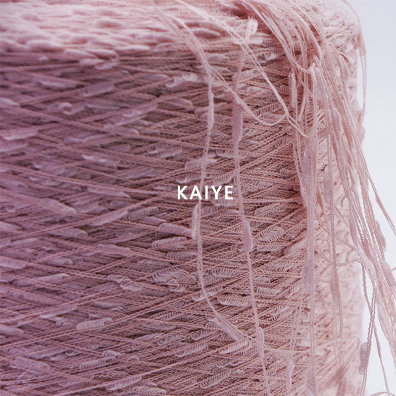 5支仿麻中桥经纬纱花式手混线手作毛线织女钩针特种纱线小团批发