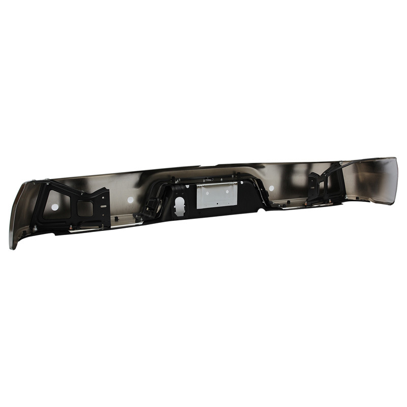 Adecuado para el parachoques trasero de Dodge Ram1500 2009-2018, modelo original de Ram con acabado electrochapado y orificio para radar.
