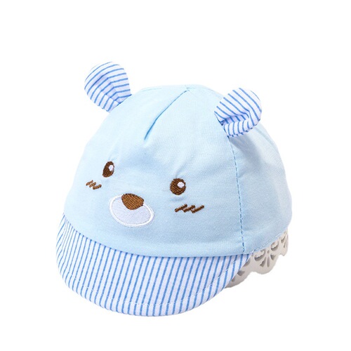 Manufacturer wholesale baby hats 0-3-6 months spring and summer baby caps baby sun visor newborn hats