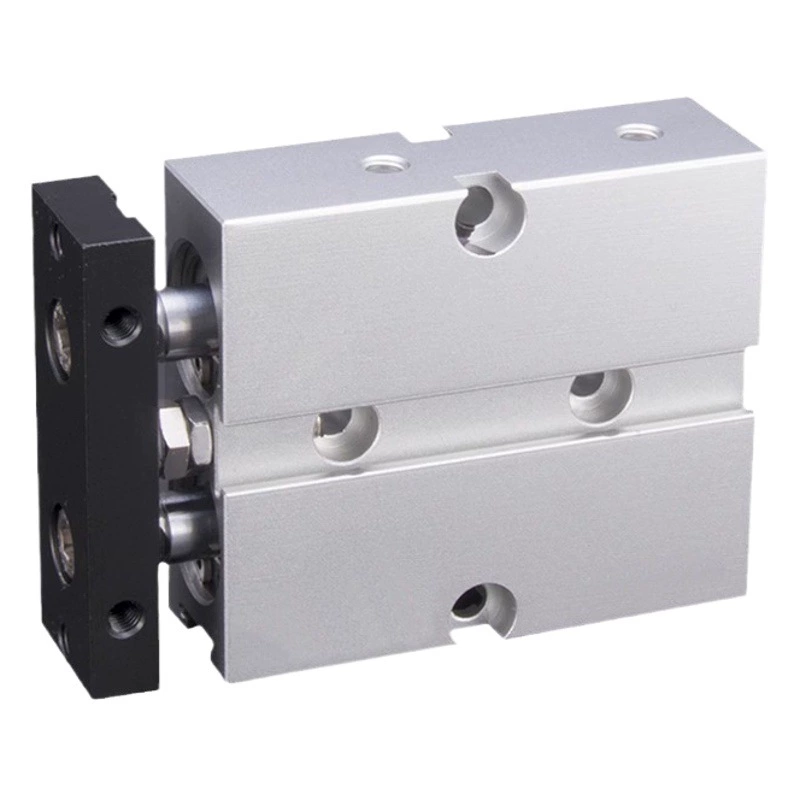 Пневматический небольшой цилиндр ТН10 16 20 25 32 40 50 двойной вал вала ТДА 2 цилиндра двойника поршеня