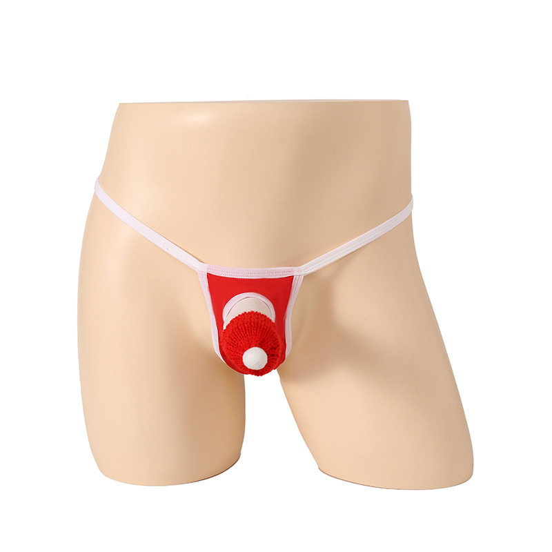 Cross-Border Sexy Men's Underwear, Sexy Christmas Styles, Various Styles Are Optional Thong Men's Underwear