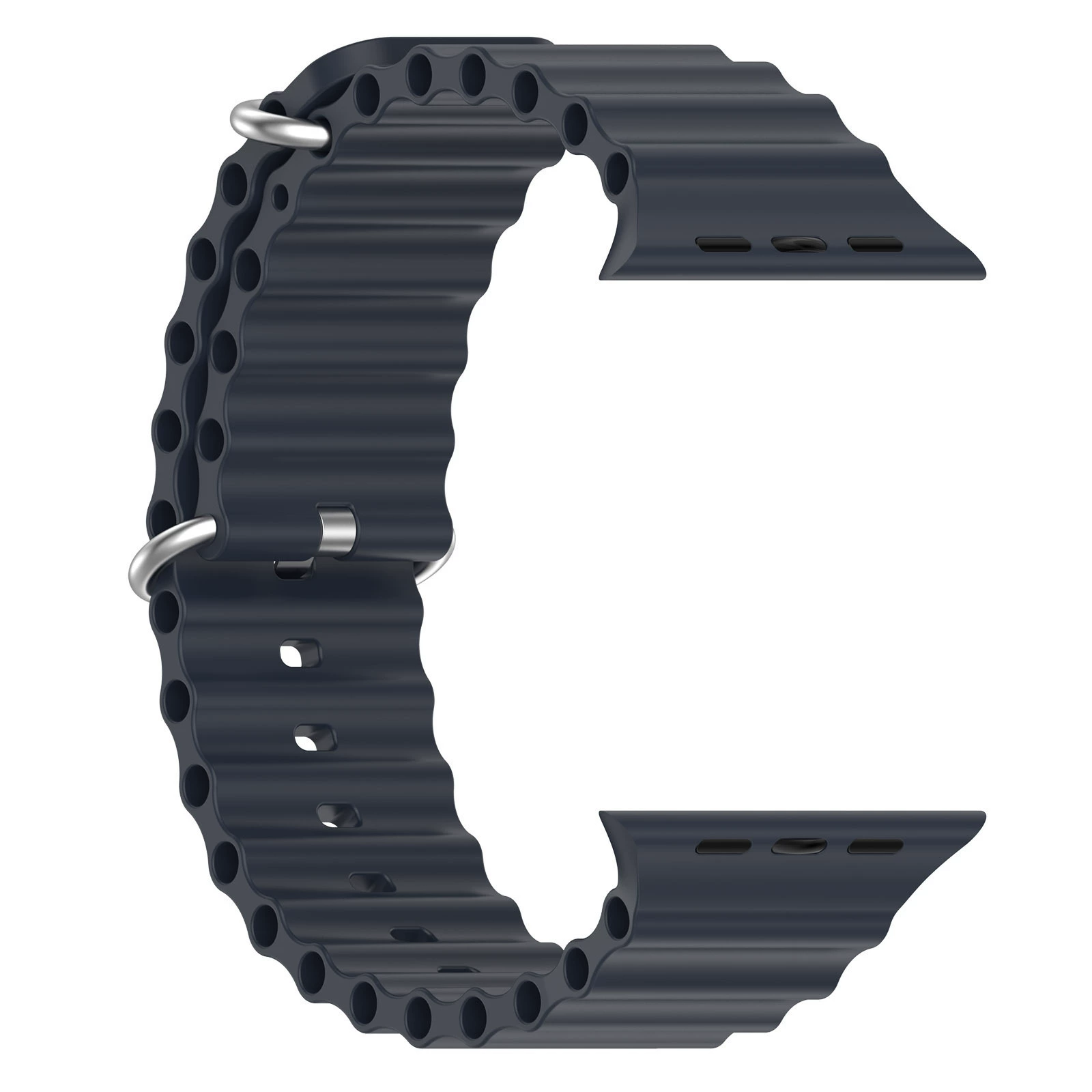 Подходит для Apple Watch Series 8 Ultra Marine силиконовые часы IWATCH1-8 поколения