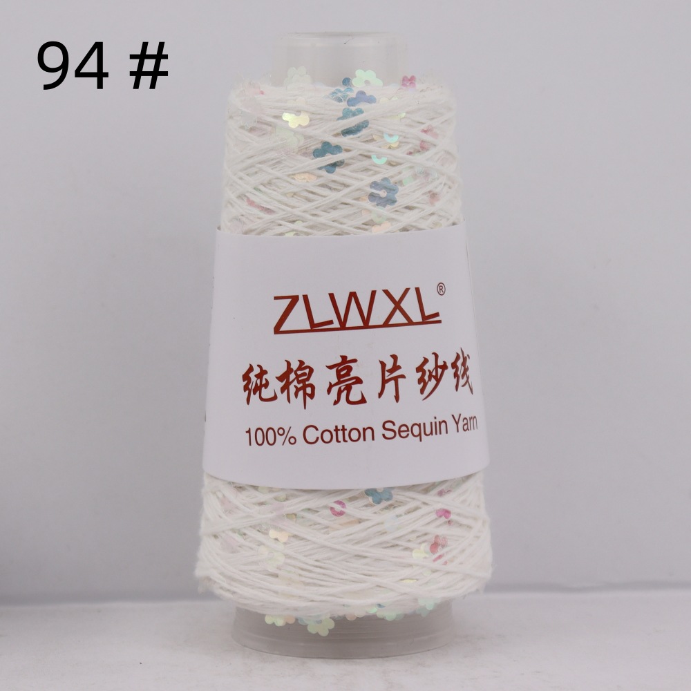 500 gramos de hilo de algodón 3mm 6mm hilo de lenteja tejido a mano