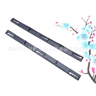 Three-Hole Plastic Press Strip, 2-Hole Press Strip, Plastic Paper Press, Wire Press Strip, Two-Hole Folder, Loose-Leaf Accessories, Simple