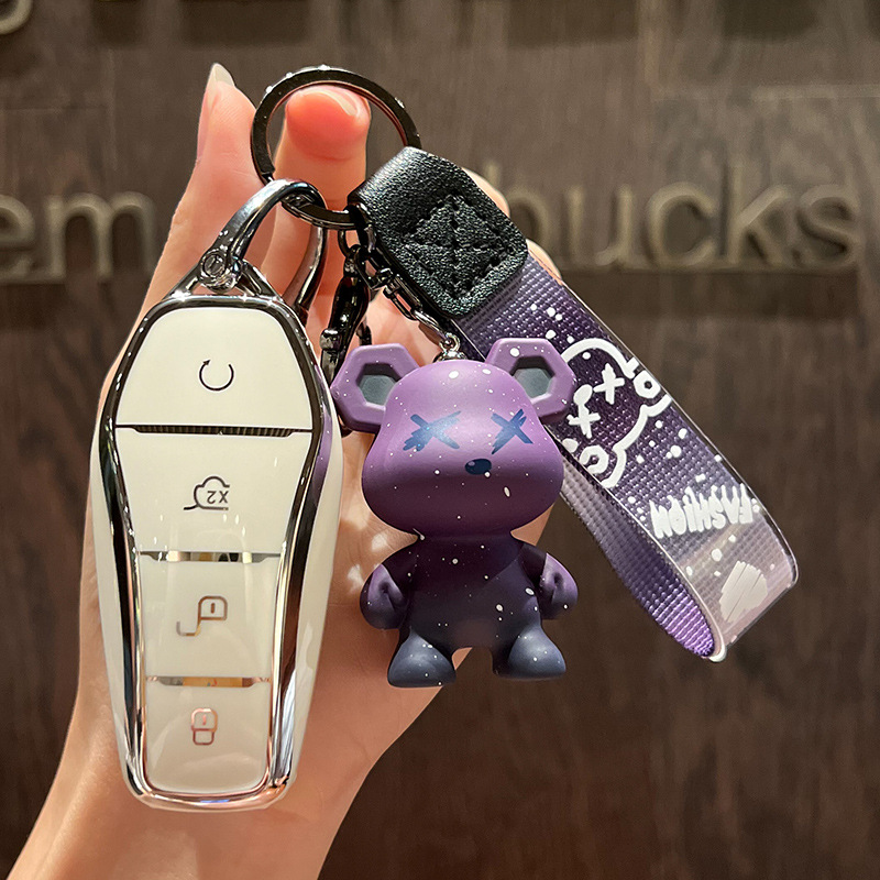 Dedicated 2022 models of BYD Dolphin key case Han Song plus Tang dmi Qin pro yuan e2 female car shell buckle bag mx