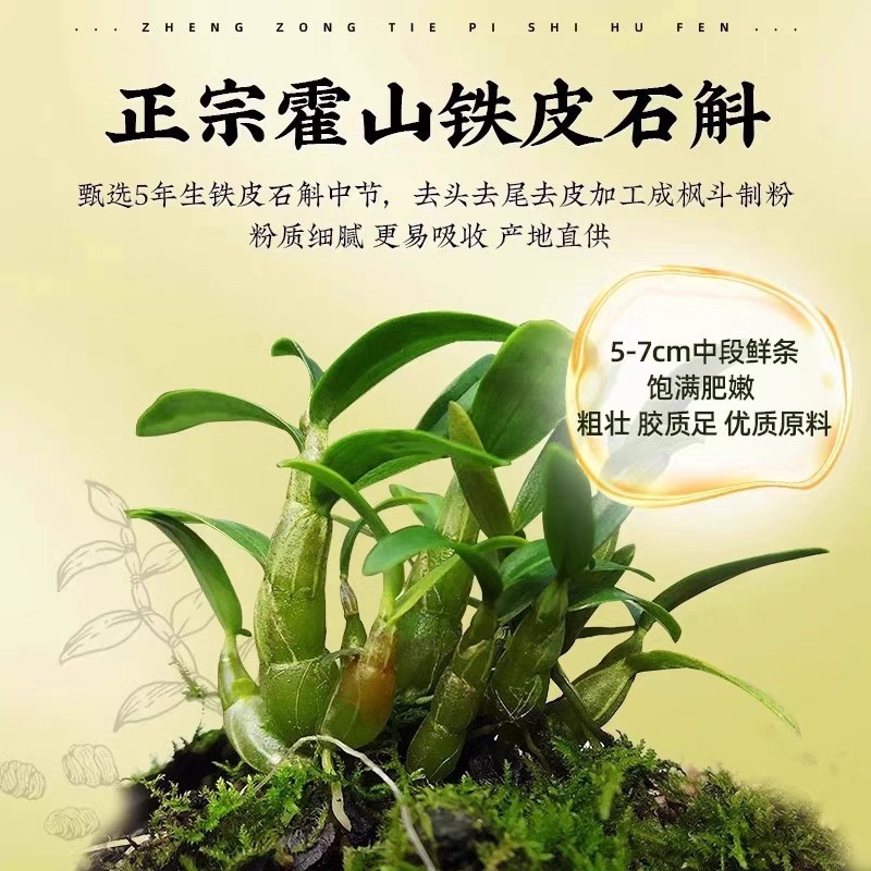 北京同仁堂铁皮石斛粉打粉精选中药材煲汤泡水男女士现货批发代发|undefined