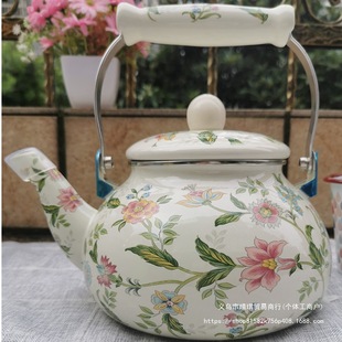 Thickened Enamel Cold Water Kettle Enamel Turkish Teapot Kettle Korean Tea Kettle Manufacturer Sells Thickened Kettle