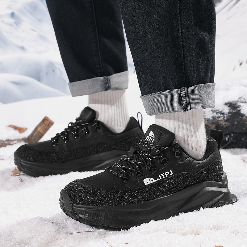 Botas de neve para homem forradas com lã para inverno_voghion.com