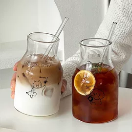 玻璃杯;玻璃罐;吸管杯