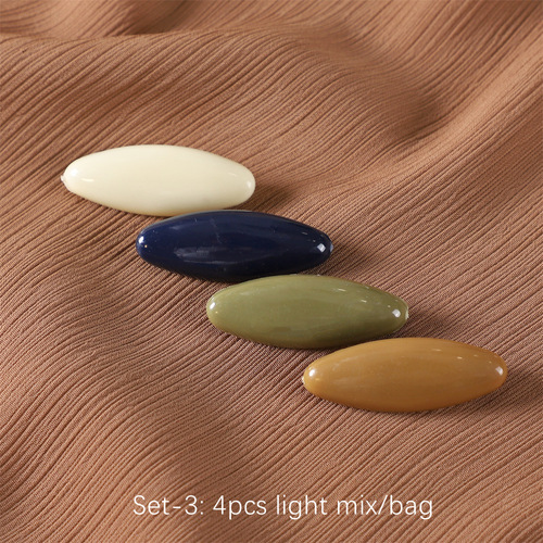 Cross-border plastic color safety pins, hijab pins, silk scarf clips, neck clips, scarf buckles, anti-exposure pins, drop shipping