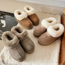 【桑坡实力供货】厚底塔次特冬款女式雪地靴羊皮毛一体内里