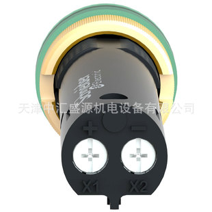 XVLA333 monochrome warning light green 24VAC/DC without signal post and alarm XVLA333