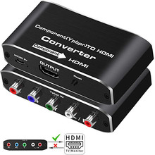 YPBPR转HDMI转换器 色差转HDMI ypbpr to hdmi RGB转HDMI转换器