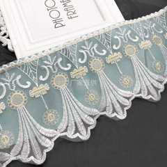 新款17厘米雙層沙發墊蕾絲花邊窗簾底邊加長遮光輔料邊桌台床罩邊