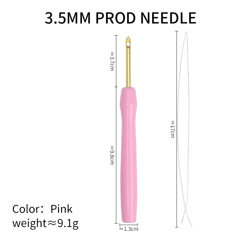 Bolígrafo de mango de plástico nuevo transfronterizo, pinza rusa, pinza de bordado, pinza de lana gruesa, pinza, pinza de bordado