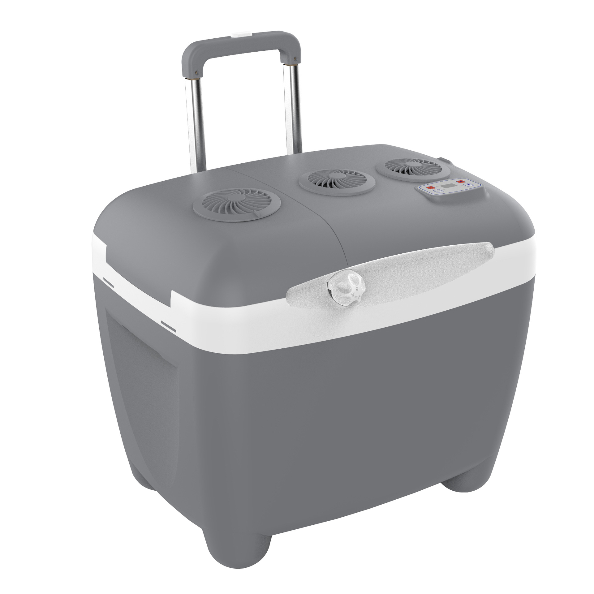 Nueva 50L carro portátil refrigerador del coche resistente al desgaste Mute rueda CNC acampar al aire libre coche pequeño refrigerador