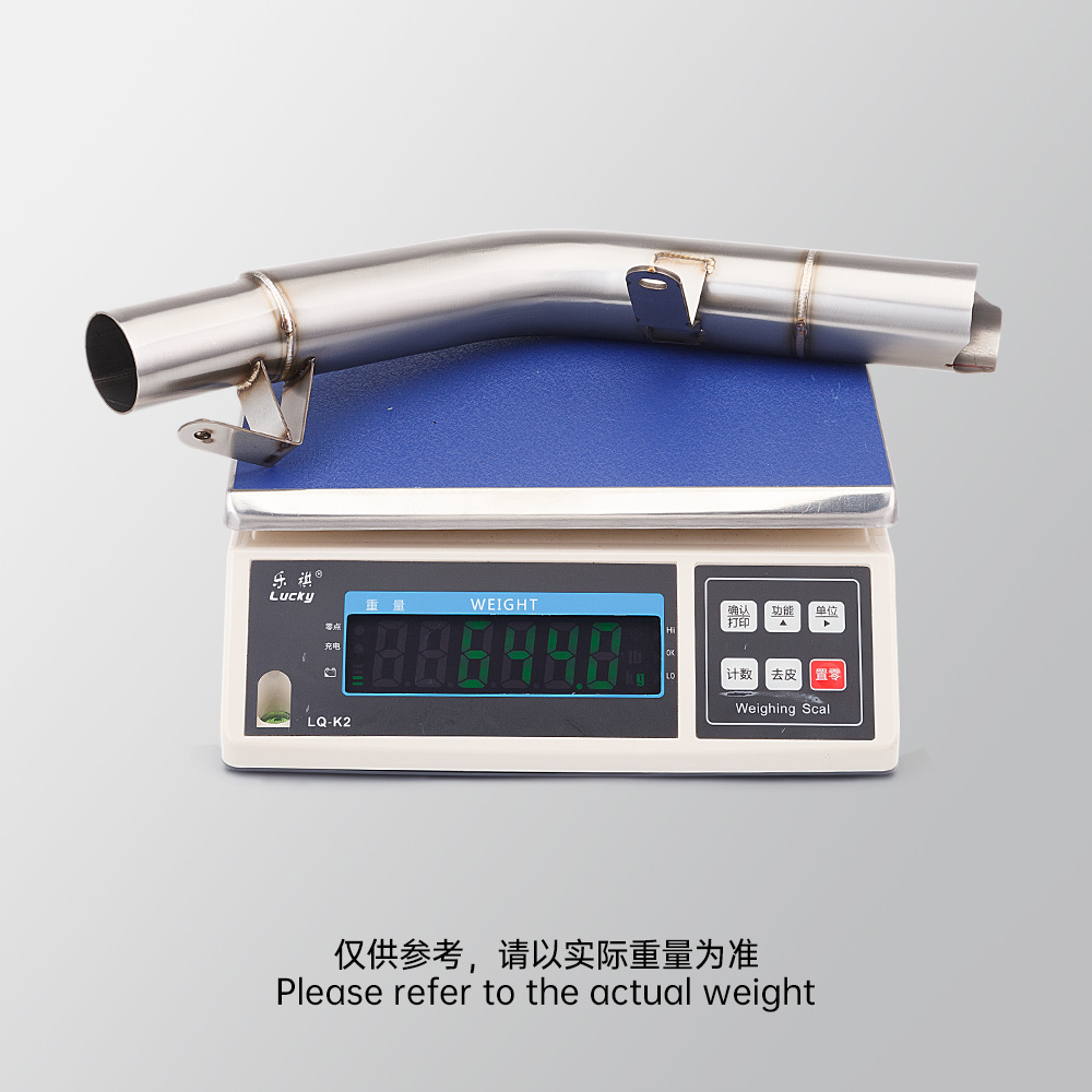 GSXR600 R750 drum removal middle exhaust pipe stainless steel high temperature resistant non-destructive installation 2011-2023
