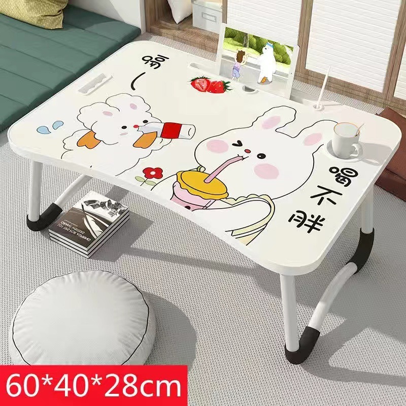折り畳みベッドの小さなテーブル怠け者のノートパソコンのテーブルに窓の小さなテーブルを置いて寮用の作業ベッドのテーブルを書く|undefined