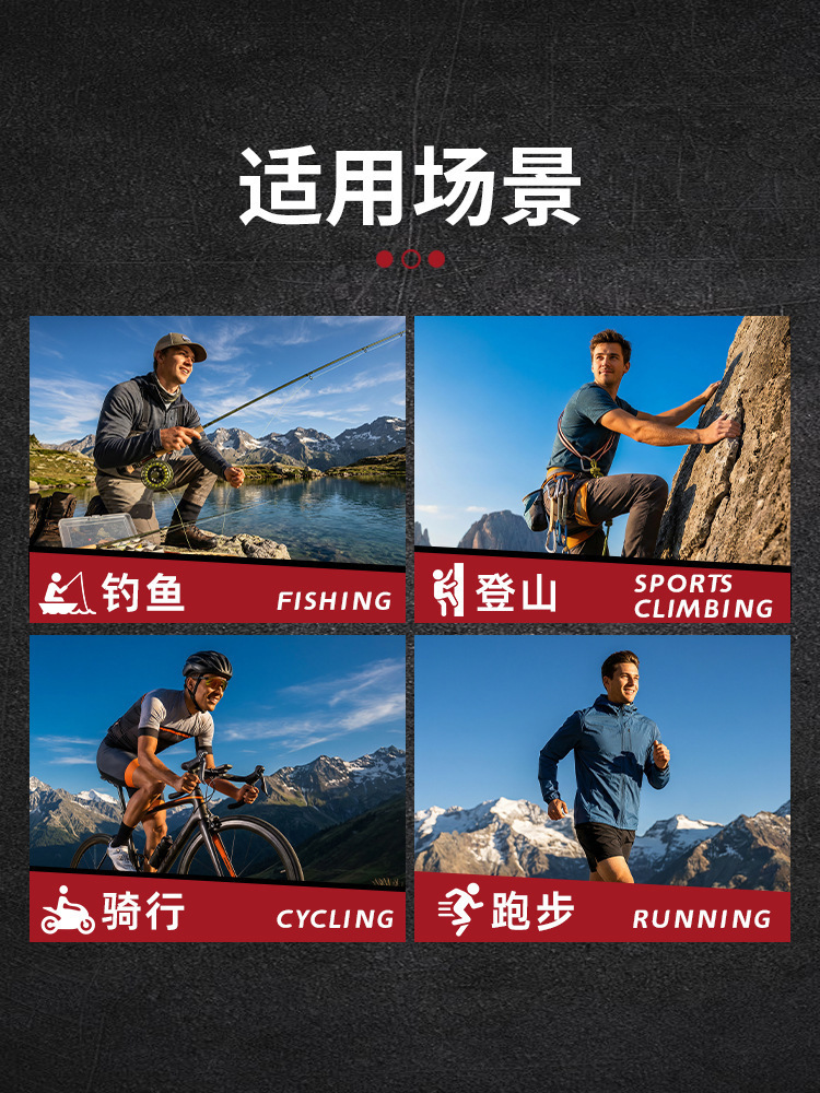 Máscara de protección solar MAKINO FOX para exteriores, de seda helada, transpirable, para correr, ciclismo y deportes, con capucha de secado rápido.