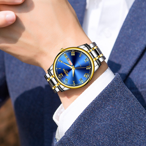AIYISHI Korean version waterproof fully automatic non-mechanical new business watch men's 1603 order