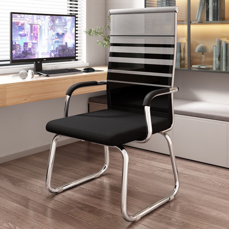 Silla de computadora hogar confortable silla de oficina silla de conferencia de personal arqueada silla de mahjong respaldo dormitorio