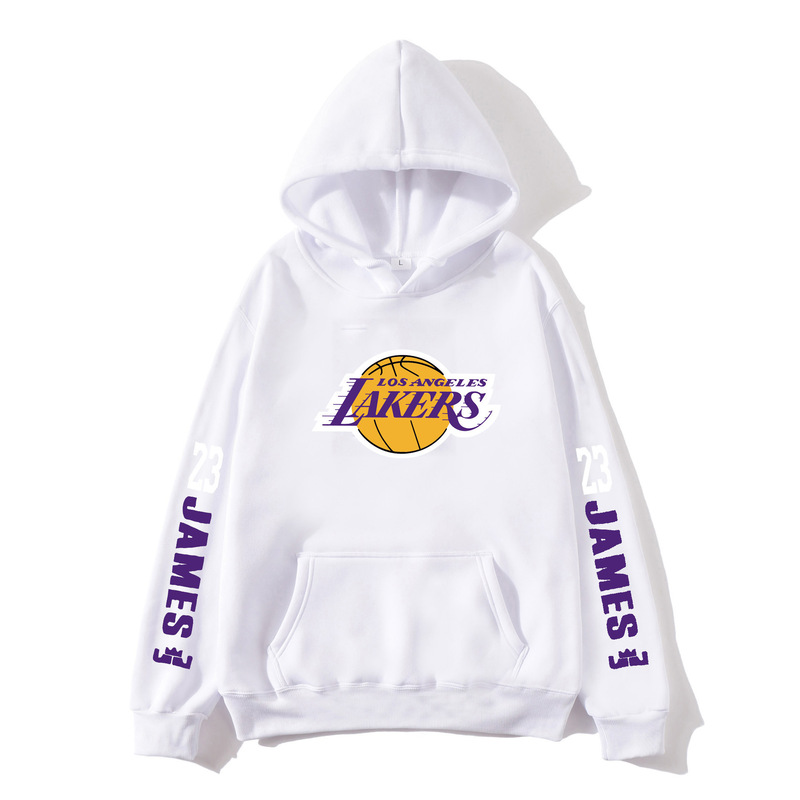 Cross-border autumn and winter men's hoodie youth NBA trendy sweatshirt European code 23JAMES basketball sweatshirt men Cross-border autumn and winter men's hoodie youth NBA trendy sweatshirt European code 23JAMES basketball sweatshirt men
