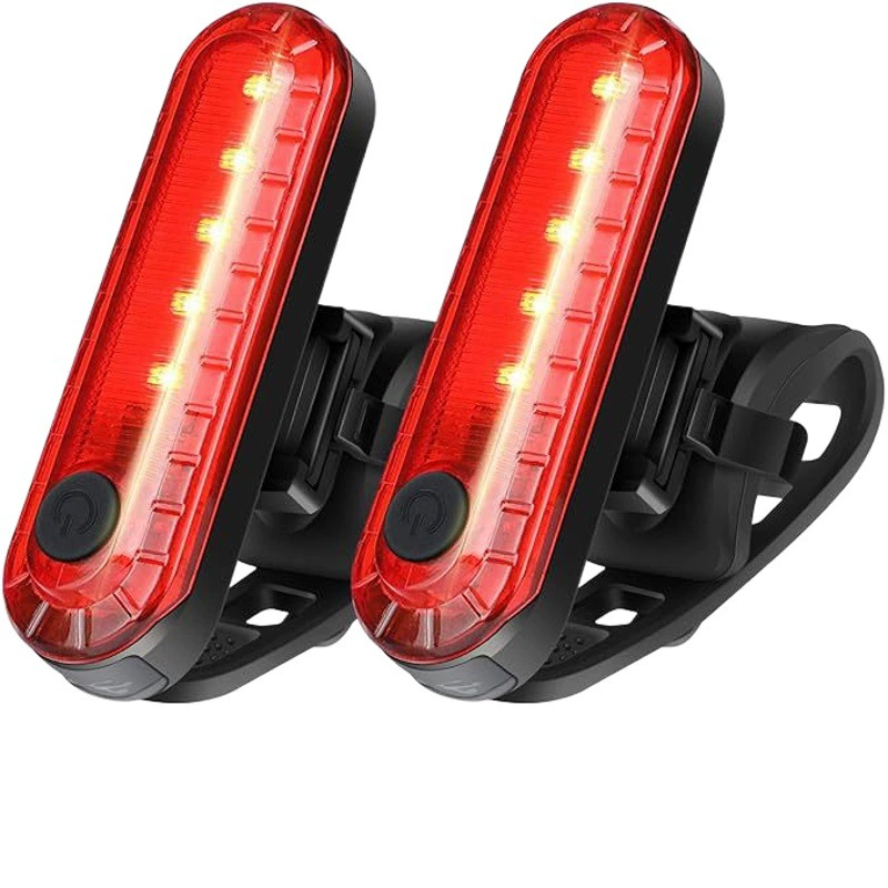 Оборудование для езды на горном велосипеде USB зарядка велосипеда задний фонарь Amazon велосипед 056 Ночная сигнальная лампа для езды