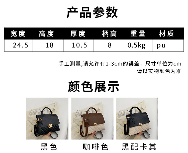 Fashion New Simple Casual One-shoulder Portable Messenger Bag display picture 1