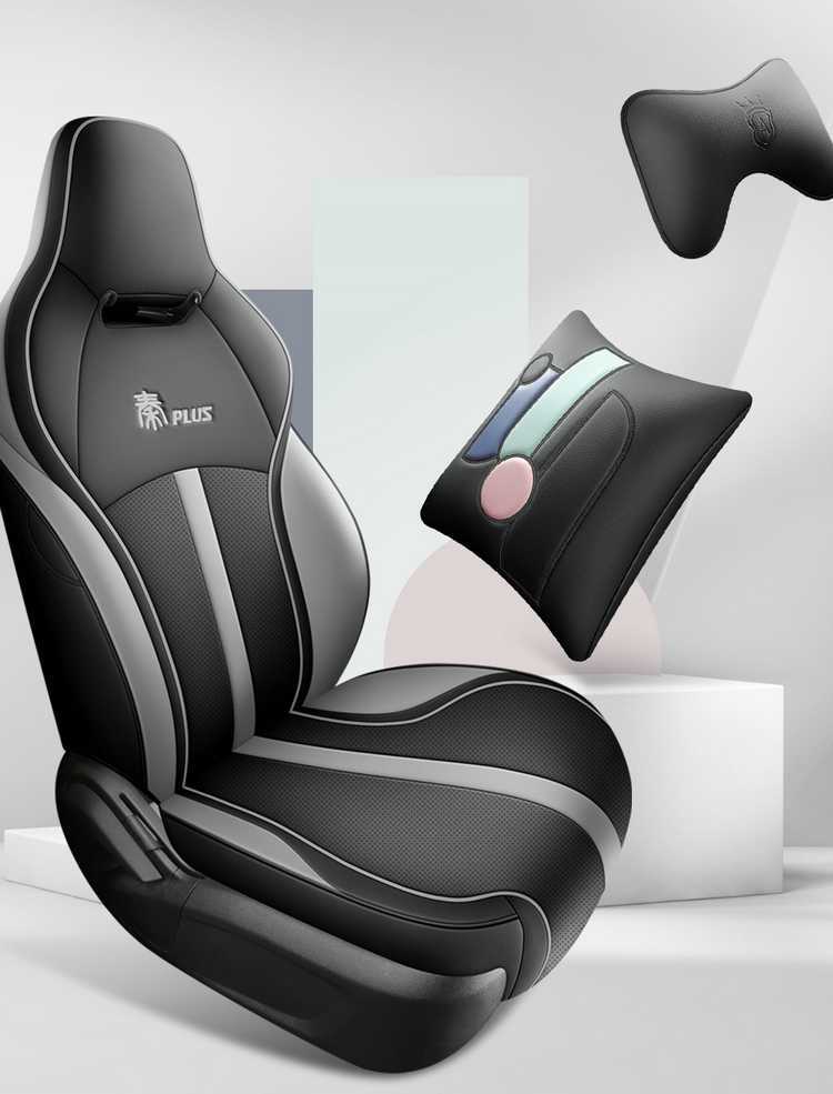 24 Byd Qin Plusdmi Seat Covers All-Inclusive for All Seasons 23 Plus/Ev Car Seat Cushion Special Seat Covers