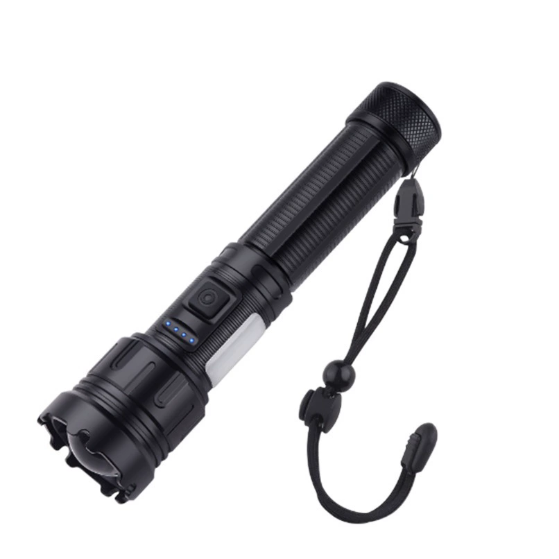 Трансграничный телескопический зум P50 фонарик лазерный фонарик бытовой уличный супер яркий светодиодный фонарик дальнего действия