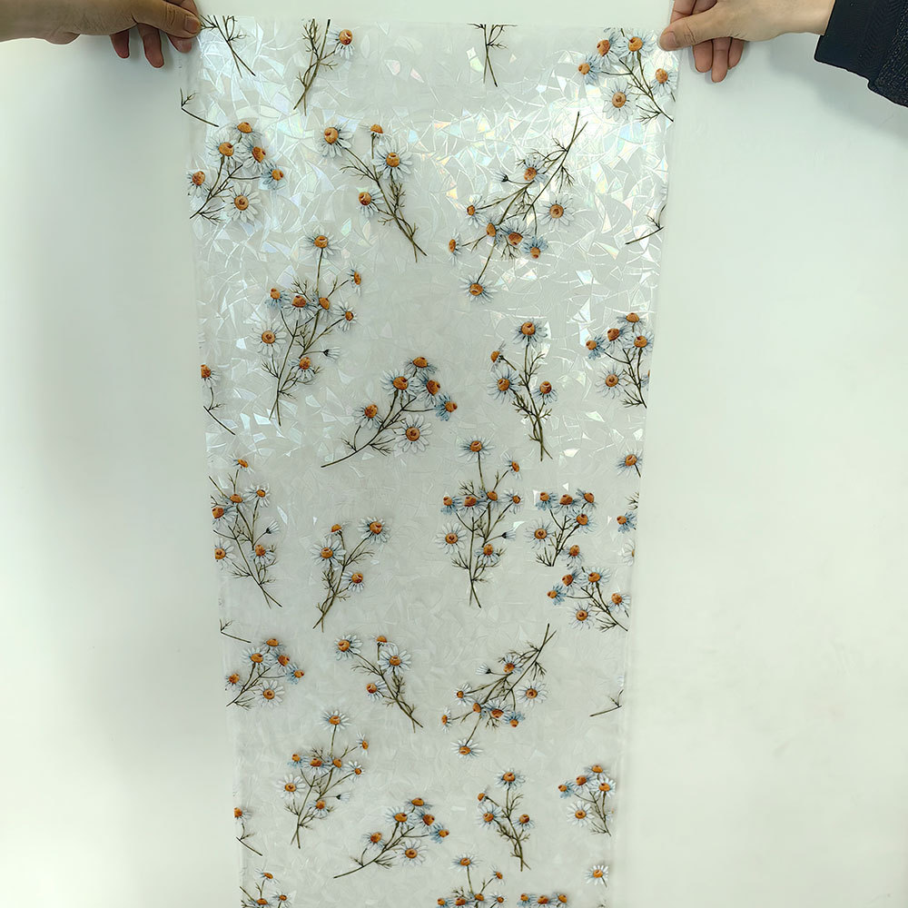 140g Weight Glass paster Home Textiles & Decor Type PVC Material Leaf Pattern Casual, Pastoral Style Casual Pastoral Leaf PVC Glass Paster Wall Art 91