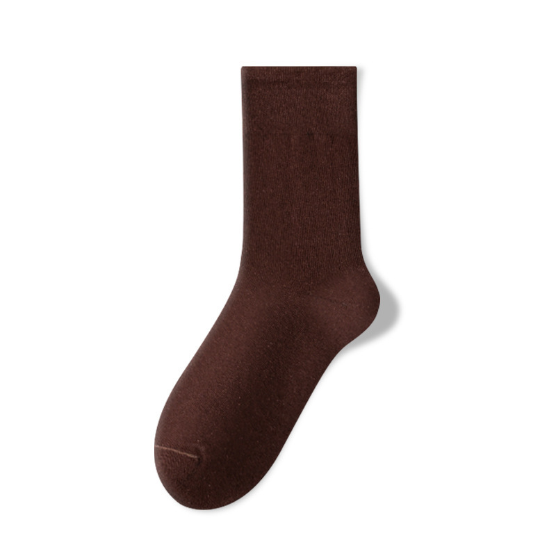 Calcetines de algodón anti-odorante de primavera y verano anti-bolas sin hueso de calcetines de pila Zhuangyan al por mayor