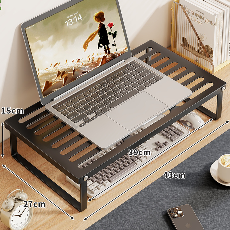 Soporte de Enfriamiento para Laptop, Base Elevada, para Escritorio y Hogar