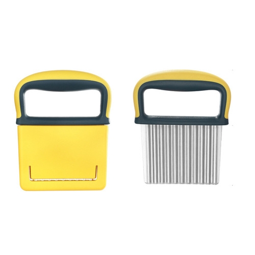 430 stainless steel potato slicer, wave knife vegetable cutter, French fries cutter, home kitchen potato cutter