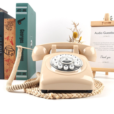 new pattern Cross border To fake something antique wedding Leave a message Telephone Retro fixed Landline wedding Sound recording telephone wholesale Manufactor