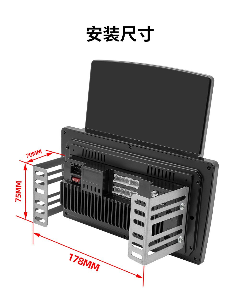 Overseas version of the small King Kong 9.7 inch vertical screen Android large screen intelligent navigator mp5 player all-in-one machine