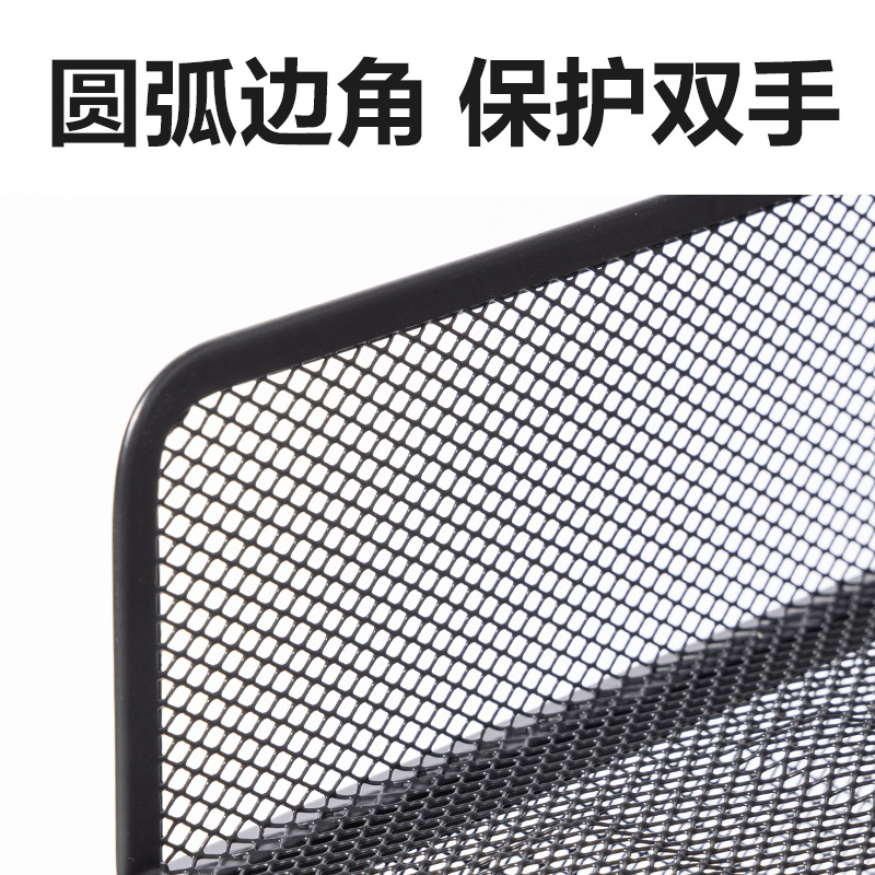Desktop file rack metal data rack file storage rack file rack multi-layer storage desk storage rack