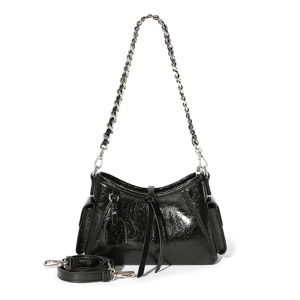 One-Shoulder Phone Bag, Capacious Summer Shoulder Bag, Chain Strap, 2 Colors
