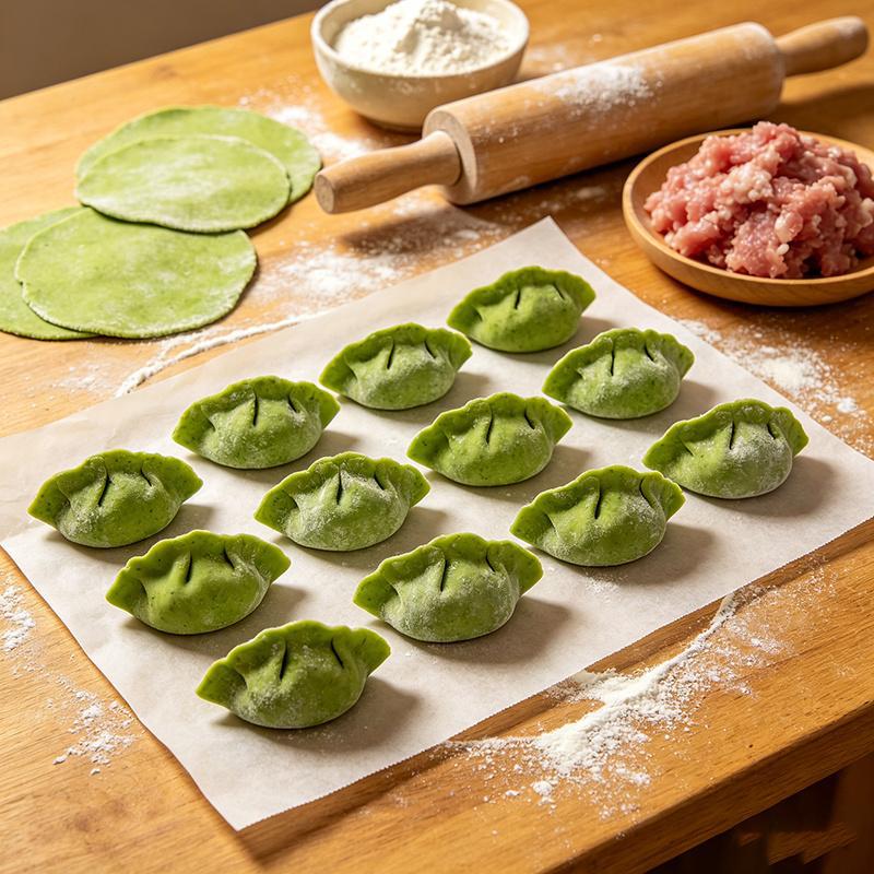 Thickened dust-free dumpling separator paper, waterproof and oil-proof, household wonton tray paper, thickened dust-free dumpling separator paper