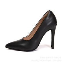 ��/��/�wɫ���wƤpump�߸�Ь11cm���Iheels��ʿ��Ь�\��������Ь