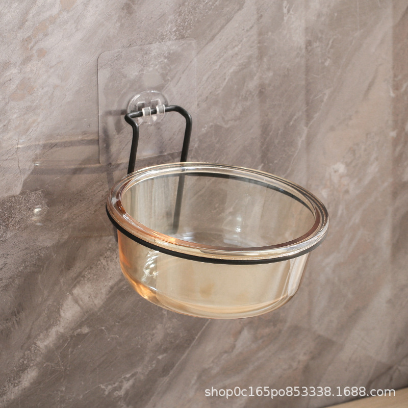 호박색 유리 + 검정색 벽걸이