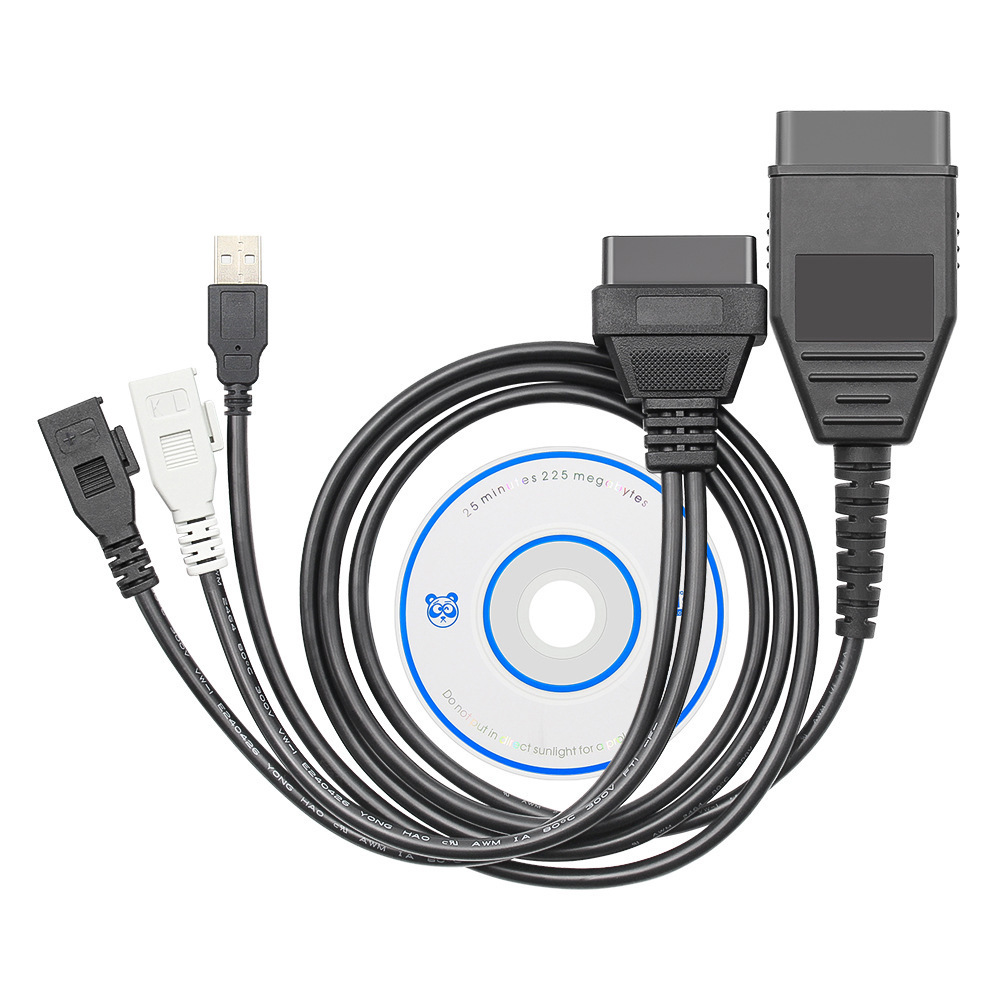 Galletto 1260 FT232RQ带奥迪2*2汽车转接线ECU OBD Flas her OBD